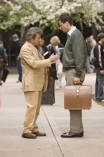 Dustin Hoffman (Professor Jules Hilbert), Will Ferrell (Harold Crick)