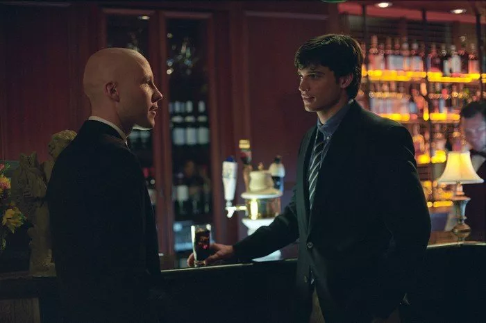 Michael Rosenbaum (Lex Luthor), Tom Welling (Clark Kent)