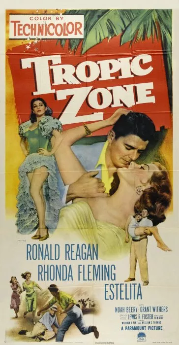 Ronald Reagan, Rhonda Fleming, Estelita Rodriguez zdroj: imdb.com