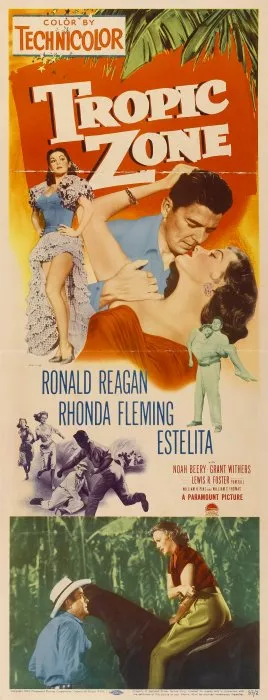 Ronald Reagan, Rhonda Fleming, Estelita Rodriguez zdroj: imdb.com
