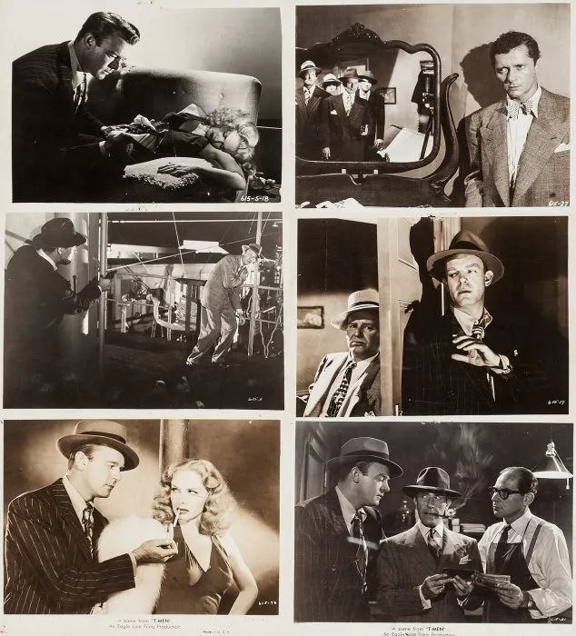 Wallace Ford, Charles McGraw, Dennis O’Keefe, Jack Overman, Mary Meade, Alfred Ryder zdroj: imdb.com