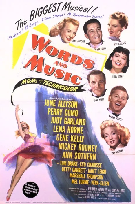 Judy Garland, Gene Kelly, June Allyson, Mickey Rooney, Lena Horne, Ann Sothern zdroj: imdb.com