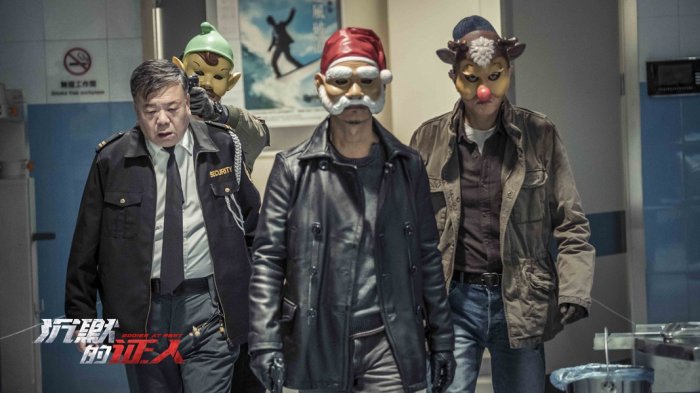 Richie Jen (Santa), Carlos Chan (Elf), Jiayi Feng (Rudolph), Shu-liang Ma (Security guard Uncle Jin) zdroj: imdb.com
