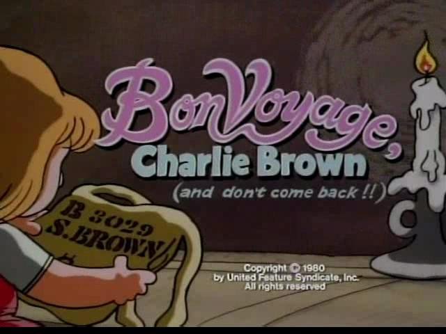 Snoopy na cestách / Šťastnou cestu, Charlie Browne (1980)