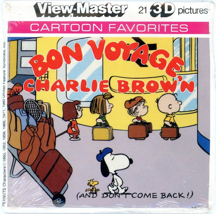 Snoopy na cestách / Šťastnou cestu, Charlie Browne (1980)