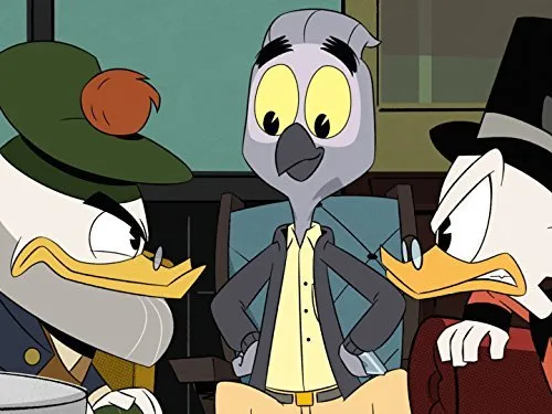 David Tennant (Scrooge McDuck), Keith Ferguson (Flintheart Glomgold), Josh Brener (Mark Beaks) zdroj: imdb.com