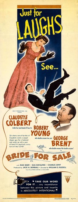Claudette Colbert, Robert Young, George Brent zdroj: imdb.com