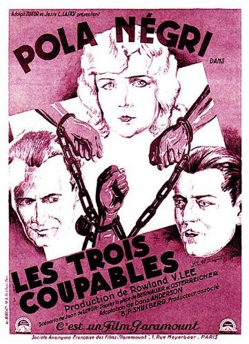 Warner Baxter, Paul Lukas, Pola Negri zdroj: imdb.com