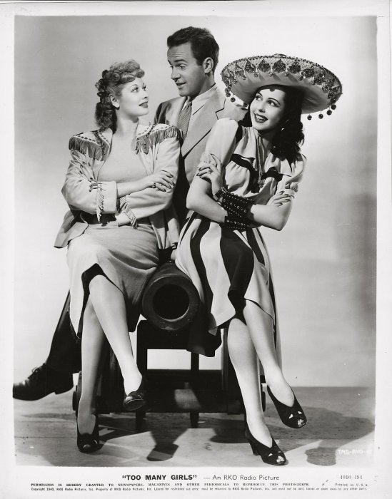 Lucille Ball, Richard Carlson, Ann Miller zdroj: imdb.com
