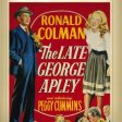 The Late George Apley (1947) - John Apley