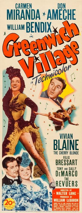Carmen Miranda, Don Ameche, William Bendix, Vivian Blaine zdroj: imdb.com