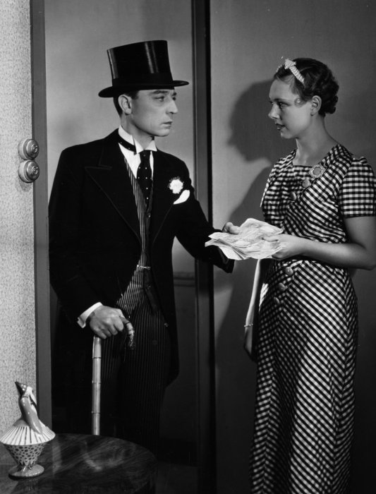 Buster Keaton, Paulette Dubost zdroj: imdb.com