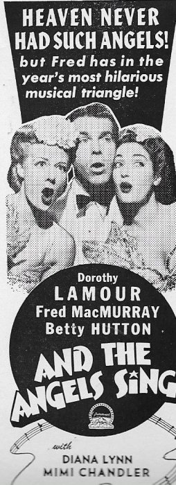 Betty Hutton, Dorothy Lamour, Fred MacMurray zdroj: imdb.com