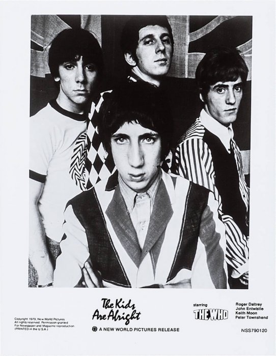 Roger Daltrey, John Entwistle, Keith Moon, Pete Townshend, The Who zdroj: imdb.com
