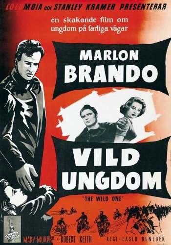 Marlon Brando (Johnny Strabler), Mary Murphy (Kathie Bleeker) zdroj: imdb.com