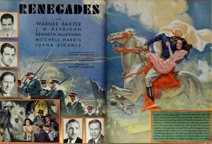 Warner Baxter, George Cooper, Victor Fleming, Gregory Gaye, C. Henry Gordon zdroj: imdb.com