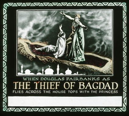 Douglas Fairbanks (The Thief of Bagdad), Julanne Johnston (The Princess) zdroj: imdb.com
