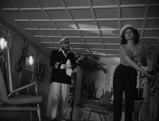 Orson Welles (Gregory Arkadin), Patricia Medina (Mily) zdroj: imdb.com
