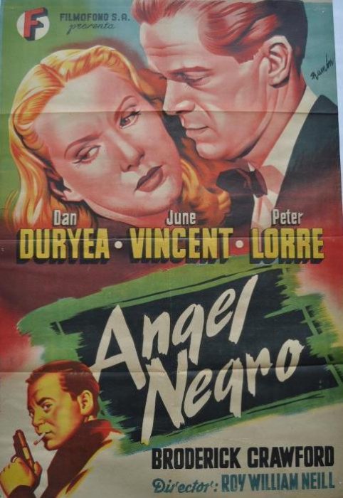 Peter Lorre, Dan Duryea, June Vincent zdroj: imdb.com