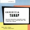  
Plagát k filmu: Expedícia Tanap (1962). Zobrazenie: textový, modré červené a žlté pozadie