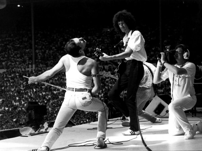 Brian May, Freddie Mercury zdroj: imdb.com