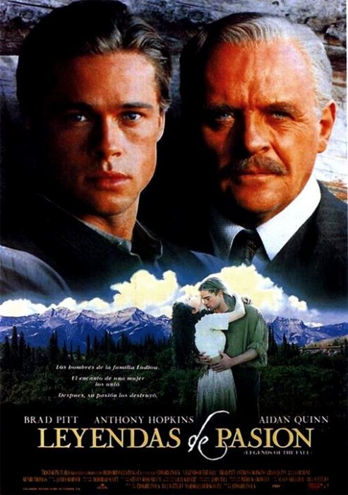 Brad Pitt (Tristan Ludlow), Anthony Hopkins (Colonel William Ludlow) zdroj: imdb.com
