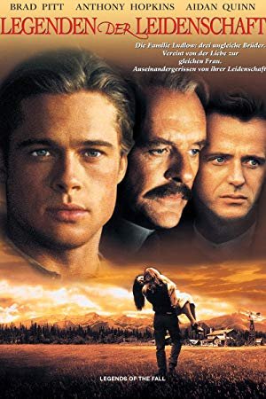 Brad Pitt (Tristan Ludlow), Anthony Hopkins (Colonel William Ludlow), Aidan Quinn (Alfred Ludlow) zdroj: imdb.com