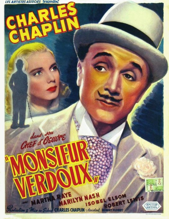 Charles Chaplin (Henri Verdoux - Alias Varnay - Alias Bonheur - Alias Floray), Marilyn Nash zdroj: imdb.com