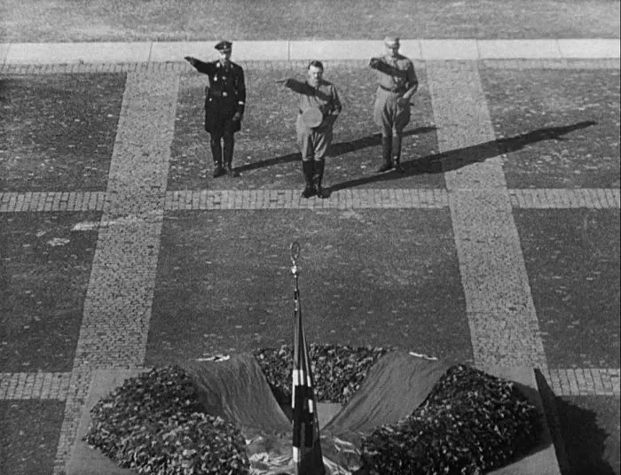 Triumf vôle
									(festivalový název) (1935) - Himself - Speech as New SA Leader, Walks to Flame with Hitler, Faithful to Führer Speech, Leads SA P