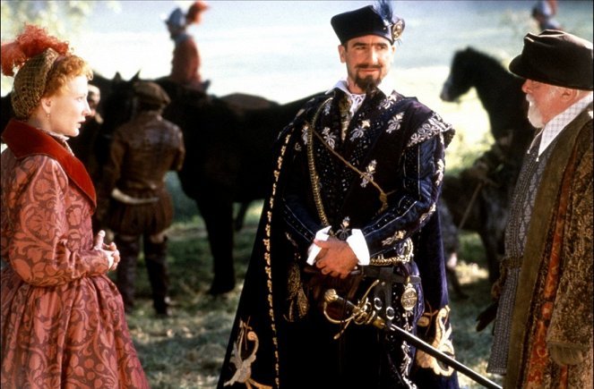 Cate Blanchett (Elizabeth I), Eric Cantona (Monsieur de Foix)