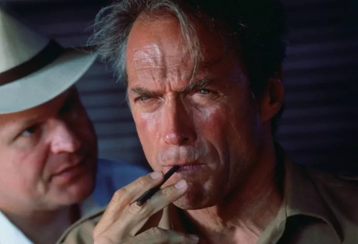 Clint Eastwood (John Wilson), George Dzundza (Paul Landers) zdroj: imdb.com