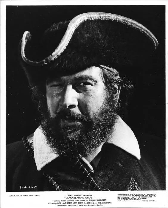 Peter Ustinov (Captain Blackbeard) zdroj: imdb.com