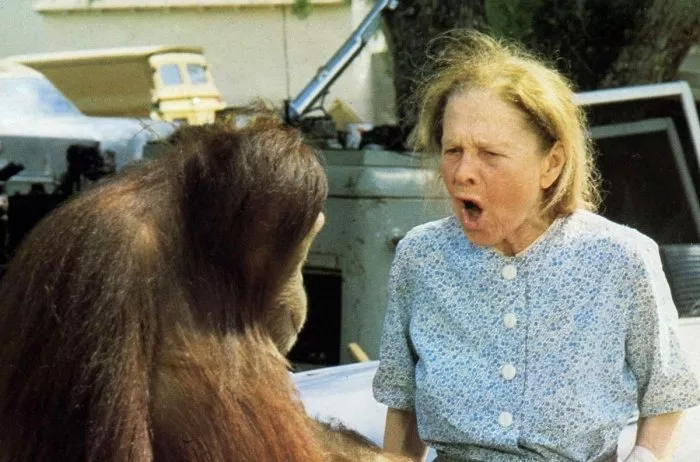 Ruth Gordon (Ma), Manis the Orangutan zdroj: imdb.com