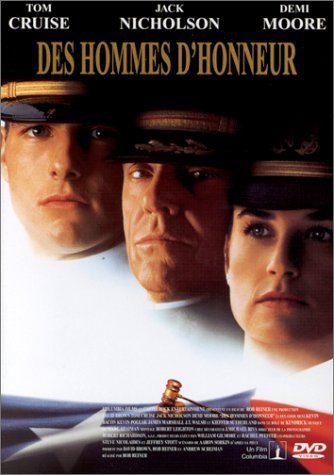 Tom Cruise (Lt. Daniel Kaffee), Demi Moore (Lt. Cdr. JoAnne Galloway), Jack Nicholson (Col. Nathan R. Jessep) zdroj: imdb.com