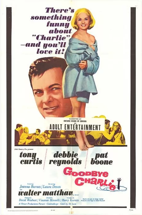 Tony Curtis (George Tracy), Debbie Reynolds (Charlie Sorel) zdroj: imdb.com