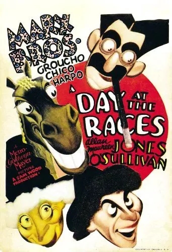 Groucho Marx (Dr. Hugo Z. Hackenbush), Chico Marx (Tony), Harpo Marx (Stuffy) zdroj: imdb.com