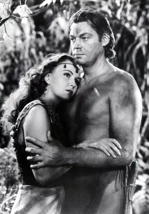 Frances Gifford (Zandra), Johnny Weissmuller (Tarzan) zdroj: imdb.com