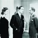 Myrna Loy (Nora Charles), William Powell (Nick Charles), Otto Kruger (Van Slack)