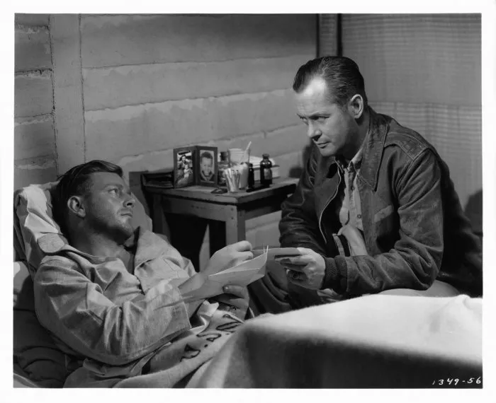 Paul Langton (Ens. ’Andy’ Andrews), Robert Montgomery (Lt. John Brickley) zdroj: imdb.com