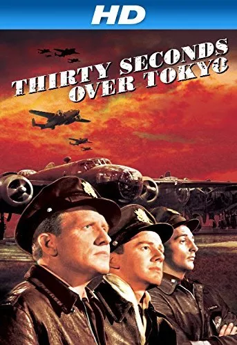 Robert Mitchum (Bob Gray), Spencer Tracy (Lieutenant Colonel James H. Doolittle), Van Johnson (Ted Lawson) zdroj: imdb.com