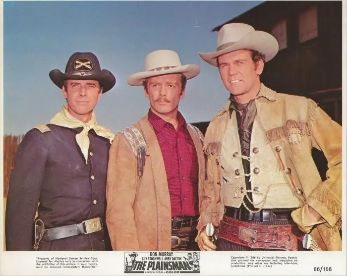Bradford Dillman (Lt. Stiles), Don Murray (Wild Bill Hickok), Guy Stockwell (Buffalo Bill Cody) zdroj: imdb.com
