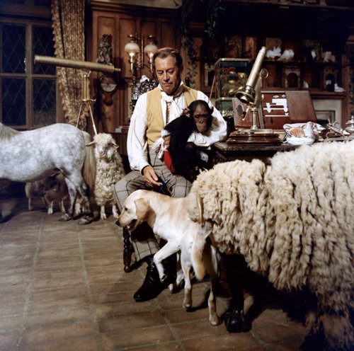 Rex Harrison (Dr. John Dolittle) zdroj: imdb.com