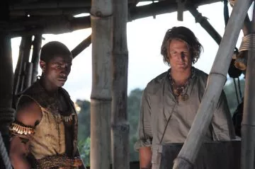 Philip Winchester (Robinson Crusoe), Tongayi Chirisa (Friday) zdroj: imdb.com