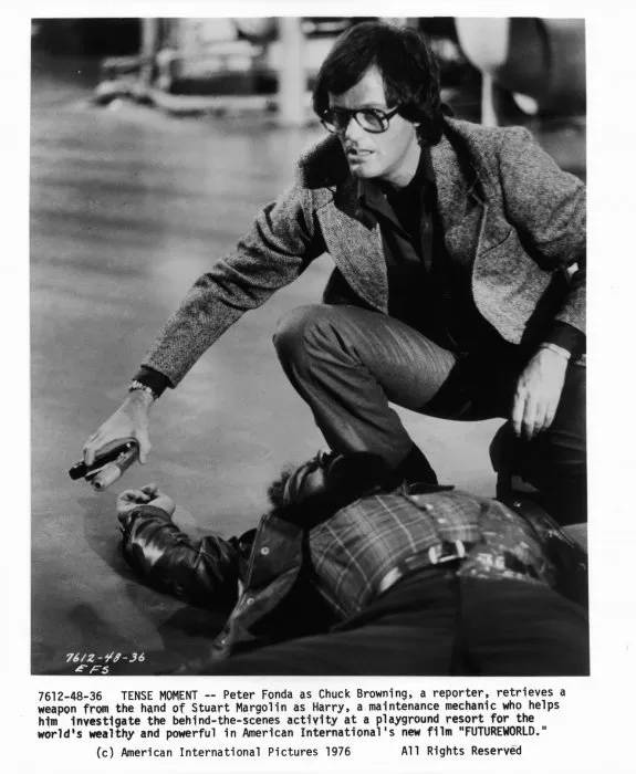 Peter Fonda (Chuck Browning), Stuart Margolin (Harry) zdroj: imdb.com