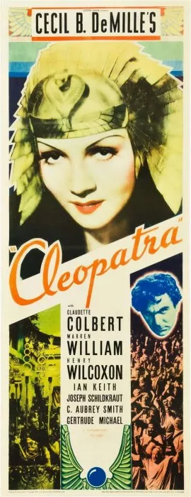 Claudette Colbert (Cleopatra), Henry Wilcoxon (Marc Antony) zdroj: imdb.com