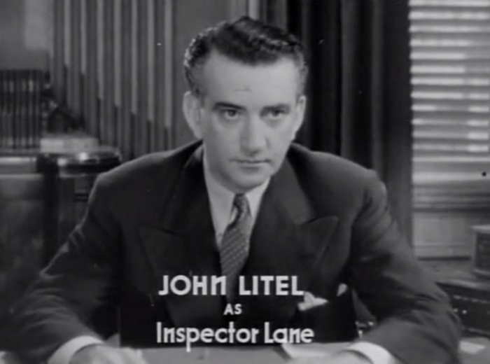 John Litel (Inspector Robert L. Lane) zdroj: imdb.com