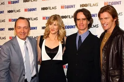 Kevin Spacey, Denis Leary, Laura Dern, Jay Roach zdroj: imdb.com 
promo k filmu