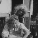 Chaplin šumařem (1916) - Old Gypsy woman