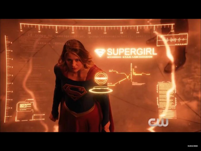 Melissa Benoist (Supergirl) zdroj: imdb.com 
promo k filmu
