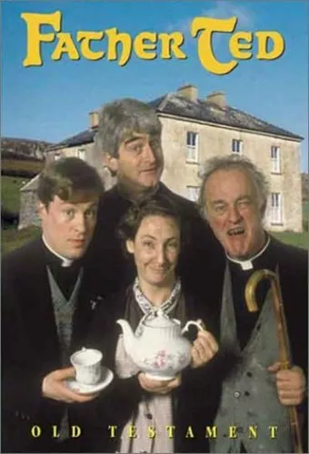 Frank Kelly (Father Jack Hackett), Pauline McLynn (Mrs. Doyle), Dermot Morgan (Father Ted Crilly), Ardal O’Hanlon zdroj: imdb.com